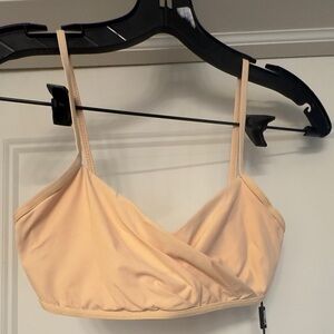 Elegant Peach Bikini Top